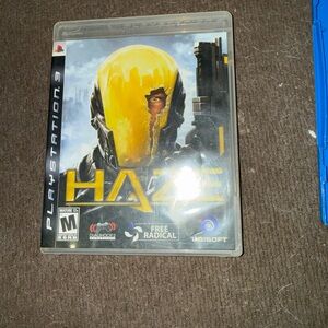 Sony PlayStation 3 Game - Haze with Yellow Cover